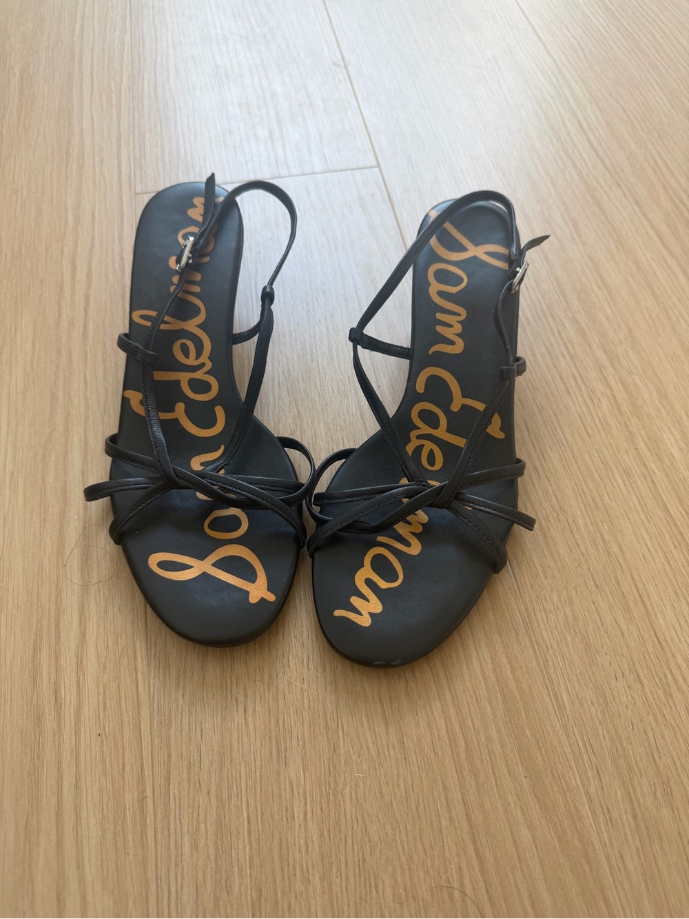 Sam Edelman Cressa Sandal in Black - Picture 2 of 7